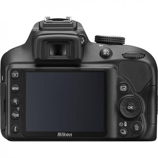 NIKON D3400 AF-P 18-55 VR Black camera (VBA490K001) NIKON D3400 AF-P 18-55 VR Black camera (VBA490K001)