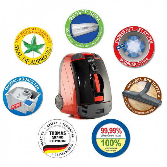The washing Thomas TWIN Helper vacuum cleaner The washing Thomas TWIN Helper vacuum cleaner