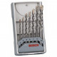 A set of drills on concrete Bosch X-Pro, 7 pieces A set of drills on concrete Bosch X-Pro, 7 pieces