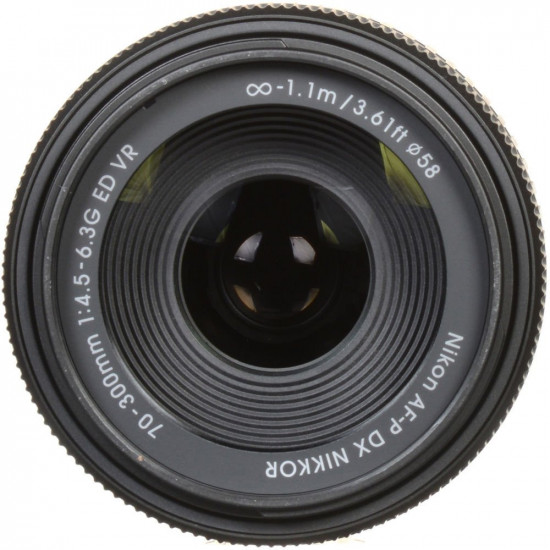 Объектив NIKON AF-P DX 70-300mm f/4.5-6.3G ED VR (JAA829DA) Объектив NIKON AF-P DX 70-300mm f/4.5-6.3G ED VR (JAA829DA)