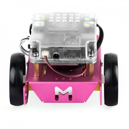 Навчальний робот-конструктор Makeblock mBot v1.1 рожевий