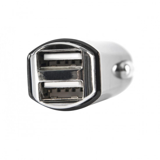 Автомобільний зарядний пристрій 2E Dual USB Charger 3.4A Black Автомобільний зарядний пристрій 2E Dual USB Charger 3.4A Black