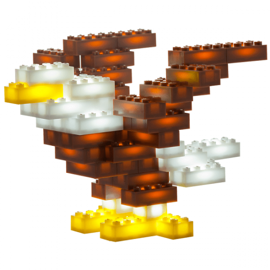 The designer of Light Stax with LED Regular illumination brown 1 el. 4x2 (LS-S11901-06) The designer of Light Stax with LED Regular illumination brown 1 el. 4x2 (LS-S11901-06)