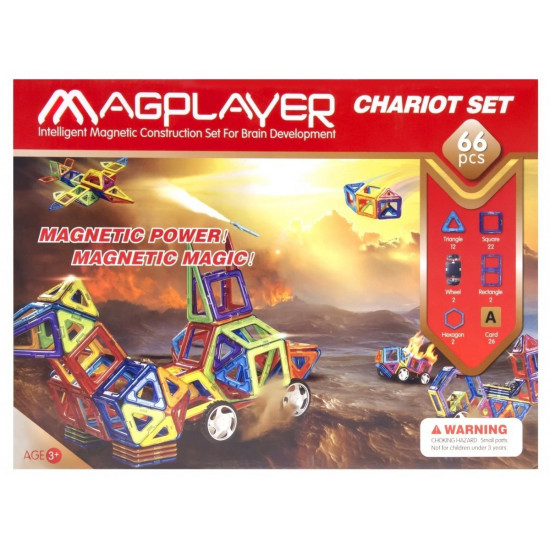 Designer of Magplayer magnetic set 66 el. MPA-66 Designer of Magplayer magnetic set 66 el. MPA-66