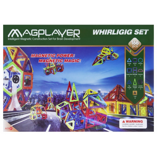 Designer of Magplayer magnetic set 166 el. MPA-166 Designer of Magplayer magnetic set 166 el. MPA-166