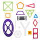 Designer of Magplayer magnetic set 198 el. MPT-198 Designer of Magplayer magnetic set 198 el. MPT-198
