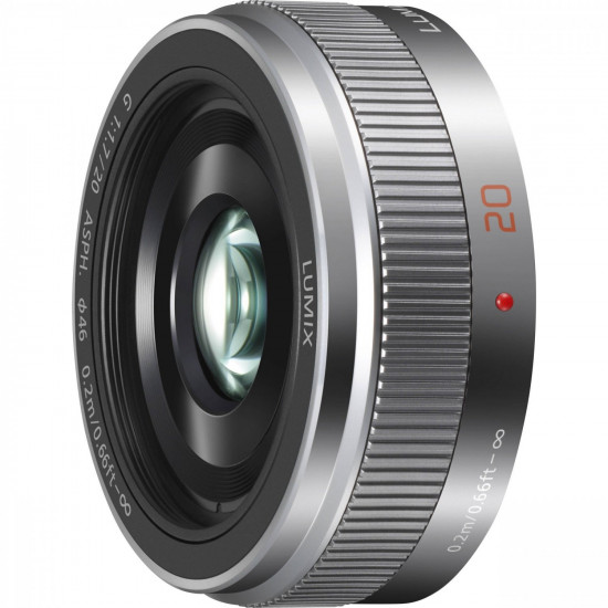 Об'єктив Panasonic Lumix G 20 мм f/1.7 II ASPH. Silver (H-H020AE-S) Об'єктив Panasonic Lumix G 20 мм f/1.7 II ASPH. Silver (H-H020AE-S)