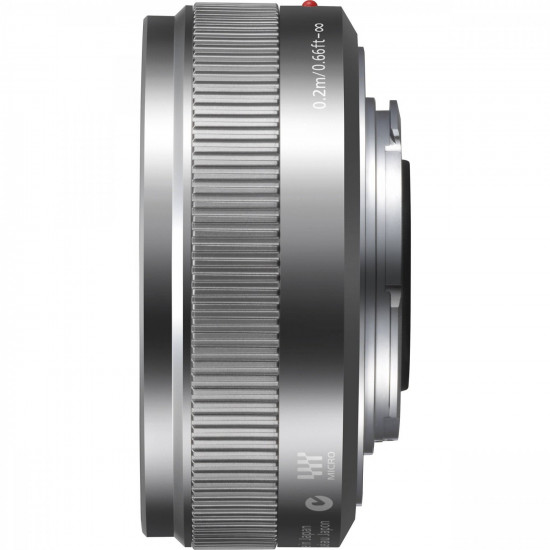 Об'єктив Panasonic Lumix G 20 мм f/1.7 II ASPH. Silver (H-H020AE-S) Об'єктив Panasonic Lumix G 20 мм f/1.7 II ASPH. Silver (H-H020AE-S)