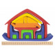 The designer wooden Nic All in the house red (NIC523266) The designer wooden Nic All in the house red (NIC523266)