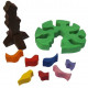 The designer wooden Nic the Tree with birds dark (NIC523098) The designer wooden Nic the Tree with birds dark (NIC523098)