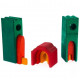 The designer wooden Nic All in the lock green (NIC523269) The designer wooden Nic All in the lock green (NIC523269)