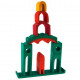 The designer wooden Nic All in the lock green (NIC523269) The designer wooden Nic All in the lock green (NIC523269)