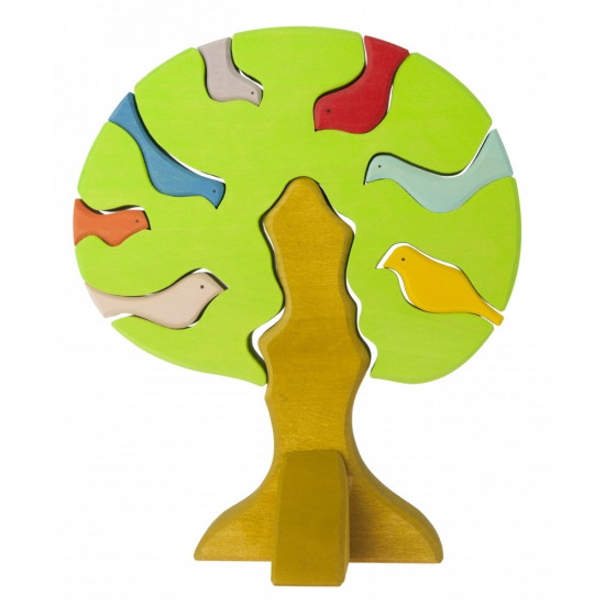 The designer wooden Nic the Tree with birds light (NIC523097) The designer wooden Nic the Tree with birds light (NIC523097)