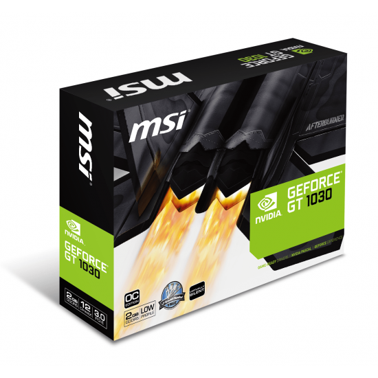 Video card MSI GeForce GT 1030 2GB of DDR3 Low Profile OC Silent (GF_GT_1030_2GH_LP_OC) Video card MSI GeForce GT 1030 2GB of DDR3 Low Profile OC Silent (GF_GT_1030_2GH_LP_OC)