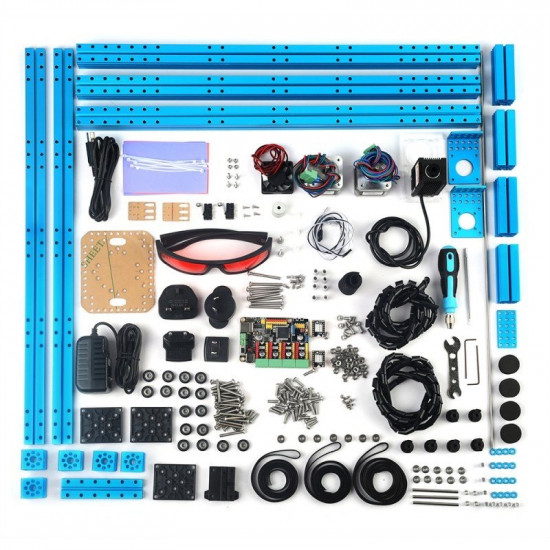 Навчальний конструктор Makeblock LaserBot v1.0 Blue Навчальний конструктор Makeblock LaserBot v1.0 Blue
