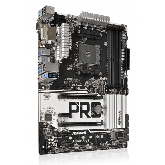 ASROCK AB350 PRO4 motherboard ASROCK AB350 PRO4 motherboard