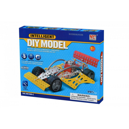 Designer metal Same Toy Inteligent DIY Model of 195 elements (WC98CUt) Designer metal Same Toy Inteligent DIY Model of 195 elements (WC98CUt)