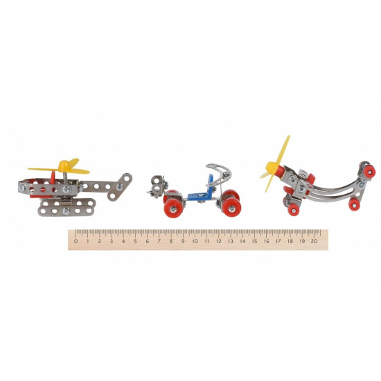 Конструктор металевий Same Toy Inteligent DIY Model Car 3в1 117 елементів (58042Ut) Конструктор металевий Same Toy Inteligent DIY Model Car 3в1 117 елементів (58042Ut)