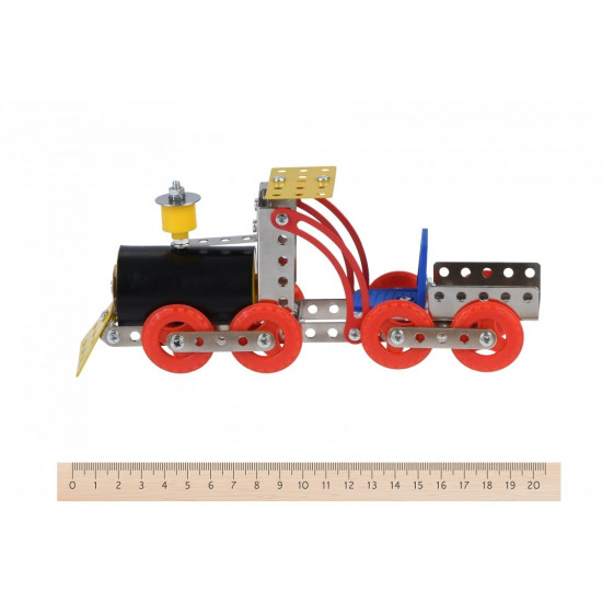 Designer metal Same Toy Inteligent DIY Model Car Paravoz of 117 elements (58033Ut) Designer metal Same Toy Inteligent DIY Model Car Paravoz of 117 elements (58033Ut)