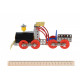 Designer metal Same Toy Inteligent DIY Model Car Paravoz of 117 elements (58033Ut) Designer metal Same Toy Inteligent DIY Model Car Paravoz of 117 elements (58033Ut)