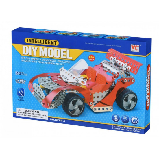 Designer metal Same Toy Inteligent DIY Model 263 elements (WC88AUt) Designer metal Same Toy Inteligent DIY Model 263 elements (WC88AUt)