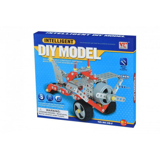 Конструктор металевий Same Toy Inteligent DIY Model Літак 191 елемента (WC38FUt) Конструктор металевий Same Toy Inteligent DIY Model Літак 191 елемента (WC38FUt)