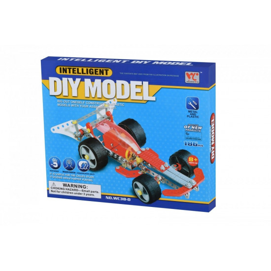 Конструктор металевий Same Toy Inteligent DIY Model Болід 186 елементів (WC38DUt) Конструктор металевий Same Toy Inteligent DIY Model Болід 186 елементів (WC38DUt)
