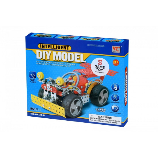 Конструктор металевий Same Toy Inteligent DIY Model 229 ел. (WC98BUt) Конструктор металевий Same Toy Inteligent DIY Model 229 ел. (WC98BUt)