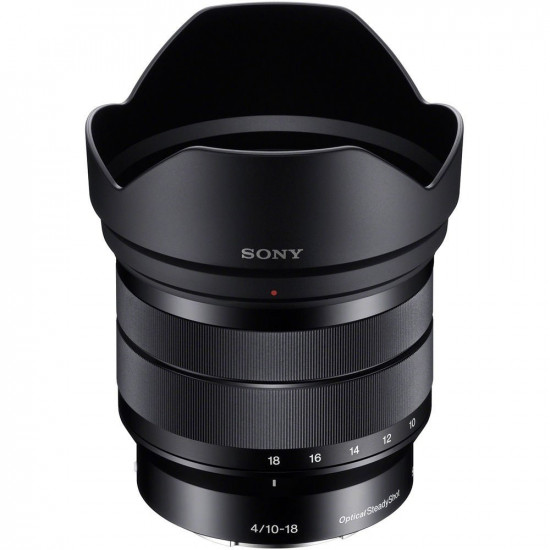 The lens Sony E 10-18 mm f/4.0 OSS for NEX (SEL1018.AE) The lens Sony E 10-18 mm f/4.0 OSS for NEX (SEL1018.AE)