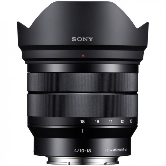 The lens Sony E 10-18 mm f/4.0 OSS for NEX (SEL1018.AE) The lens Sony E 10-18 mm f/4.0 OSS for NEX (SEL1018.AE)