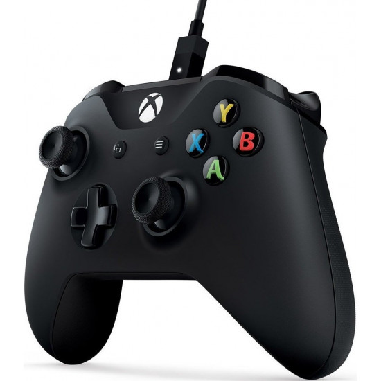 Аксессуар к приставкам Microsoft Джойстик Xbox One + Cable for WIN (4N6-00002) Аксессуар к приставкам Microsoft Джойстик Xbox One + Cable for WIN (4N6-00002)