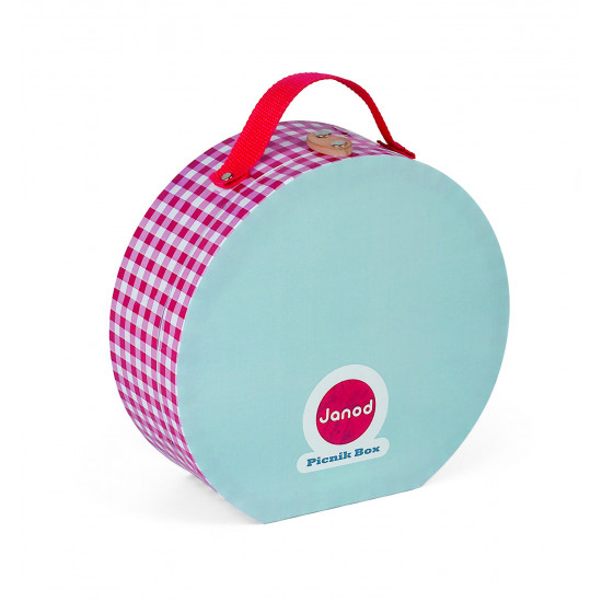 The game Suitcase set Janod for a picnic (J06524) The game Suitcase set Janod for a picnic (J06524)