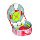 The game Suitcase set Janod for a picnic (J06524) The game Suitcase set Janod for a picnic (J06524)