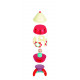 Designer magnetic Janod Rocket of 32 cm (J05212) Designer magnetic Janod Rocket of 32 cm (J05212)