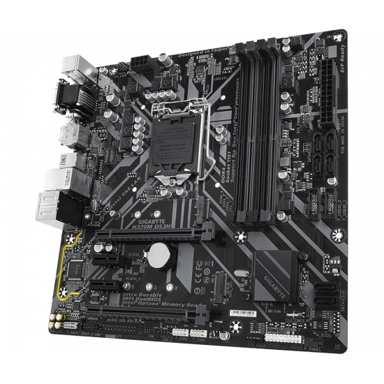 Материнська плата GIGABYTE H370M DS3H Материнська плата GIGABYTE H370M DS3H