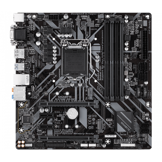 Материнська плата GIGABYTE H370M DS3H Материнська плата GIGABYTE H370M DS3H