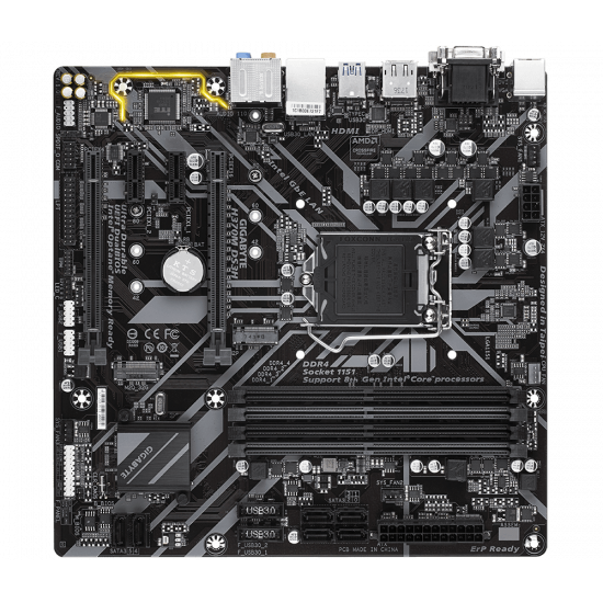 Материнська плата GIGABYTE H370M DS3H Материнська плата GIGABYTE H370M DS3H