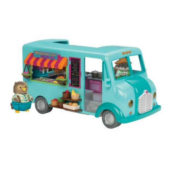 The game Snackbar set Lil Woodzeez on wheels (61522Z) The game Snackbar set Lil Woodzeez on wheels (61522Z)