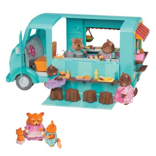The game Snackbar set Lil Woodzeez on wheels (61522Z) The game Snackbar set Lil Woodzeez on wheels (61522Z)