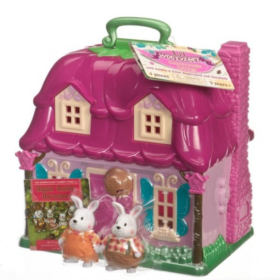 Game Lil Woodzeez set Flower house and Family of Rabbits (6103M) Game Lil Woodzeez set Flower house and Family of Rabbits (6103M)