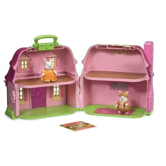 Game Lil Woodzeez set Flower house and Family of Rabbits (6103M) Game Lil Woodzeez set Flower house and Family of Rabbits (6103M)