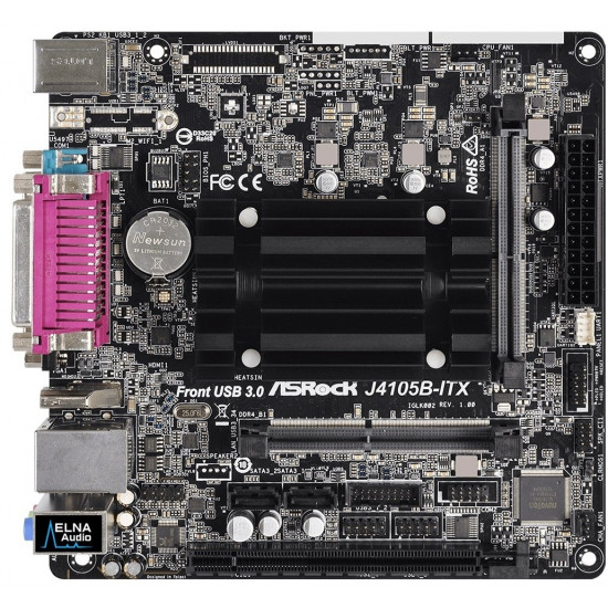 Материнська плата ASRock J4105B-ITX Материнська плата ASRock J4105B-ITX