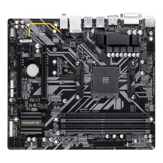 Материнcкая плата GIGABYTE B450M DS3H Материнcкая плата GIGABYTE B450M DS3H