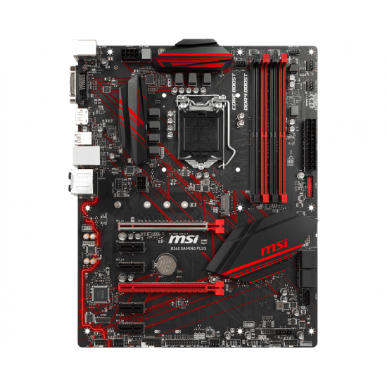 Материнcкая плата MSI B360 GAMING PLUS Материнcкая плата MSI B360 GAMING PLUS