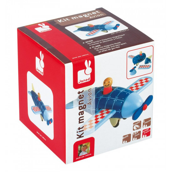 Designer magnetic Janod Plane (J05205) Designer magnetic Janod Plane (J05205)