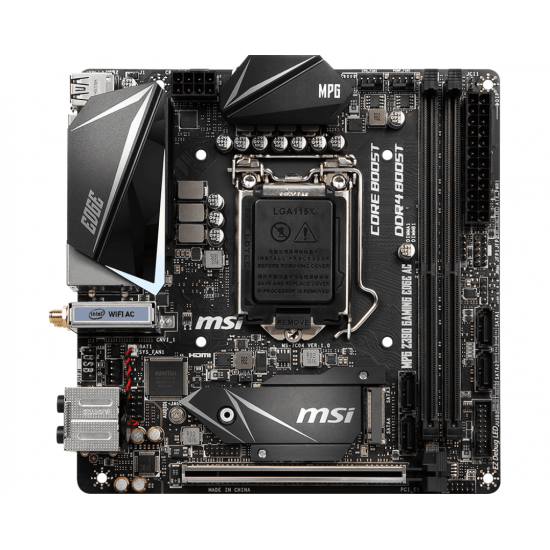 MSI MPG Z390I GAMING EDGE AC motherboard MSI MPG Z390I GAMING EDGE AC motherboard