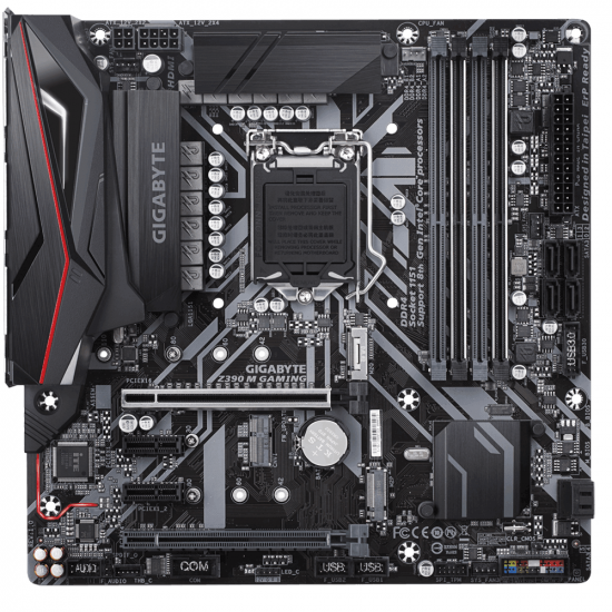 Материнська плата GIGABYTE Z390 M GAMING Материнська плата GIGABYTE Z390 M GAMING