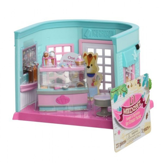The game Pavilion set Li'l Woodzeez with ice cream small (6162Z) The game Pavilion set Li'l Woodzeez with ice cream small (6162Z)
