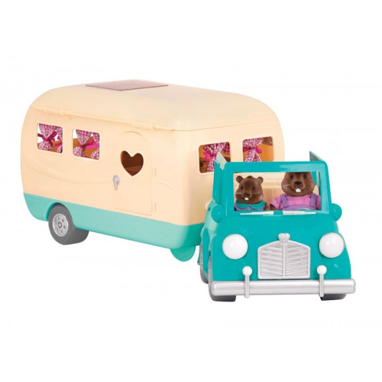 Game Camper set Li'l Woodzeez blue (6486Z) Game Camper set Li'l Woodzeez blue (6486Z)
