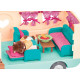 Game Camper set Li'l Woodzeez blue (6486Z) Game Camper set Li'l Woodzeez blue (6486Z)